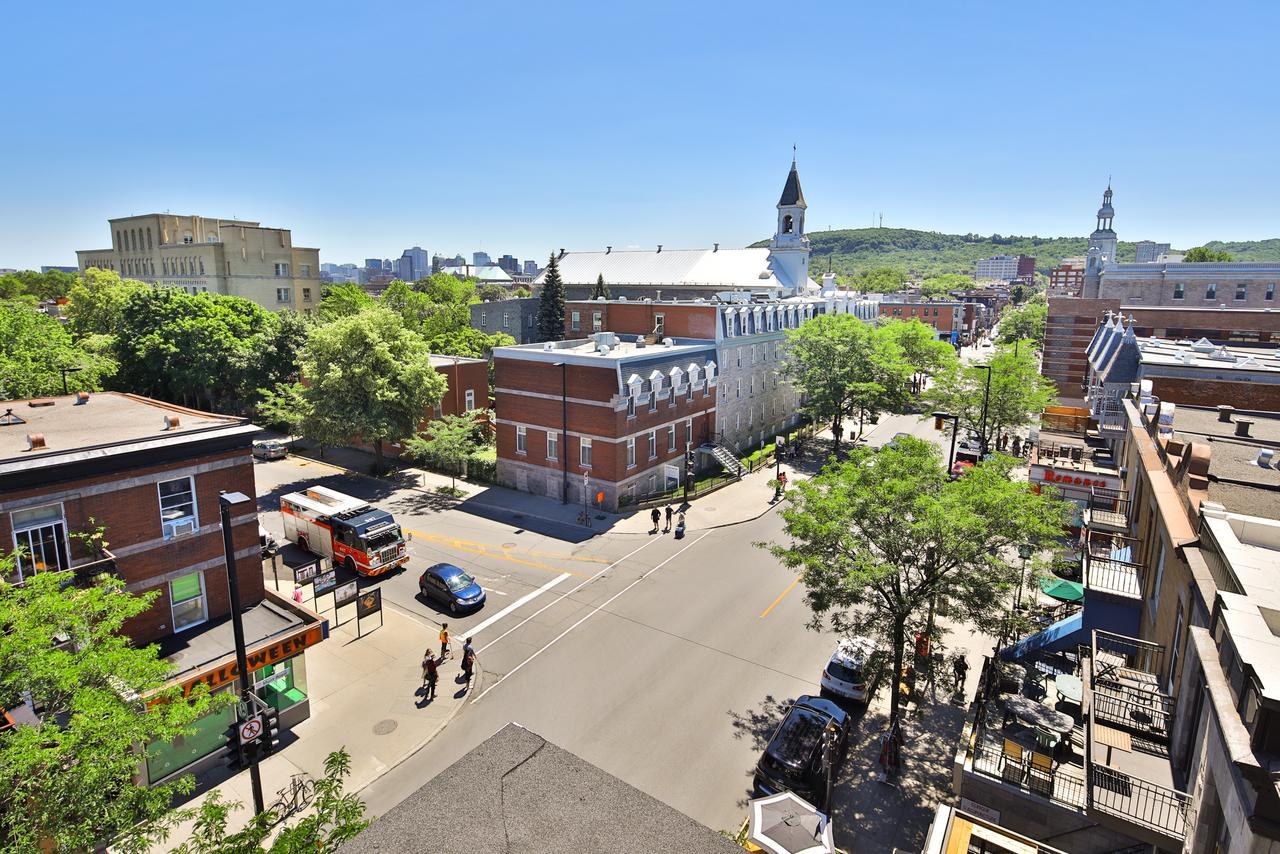 Les Lofts Du Mont Royal Apartment Montreal Exterior foto